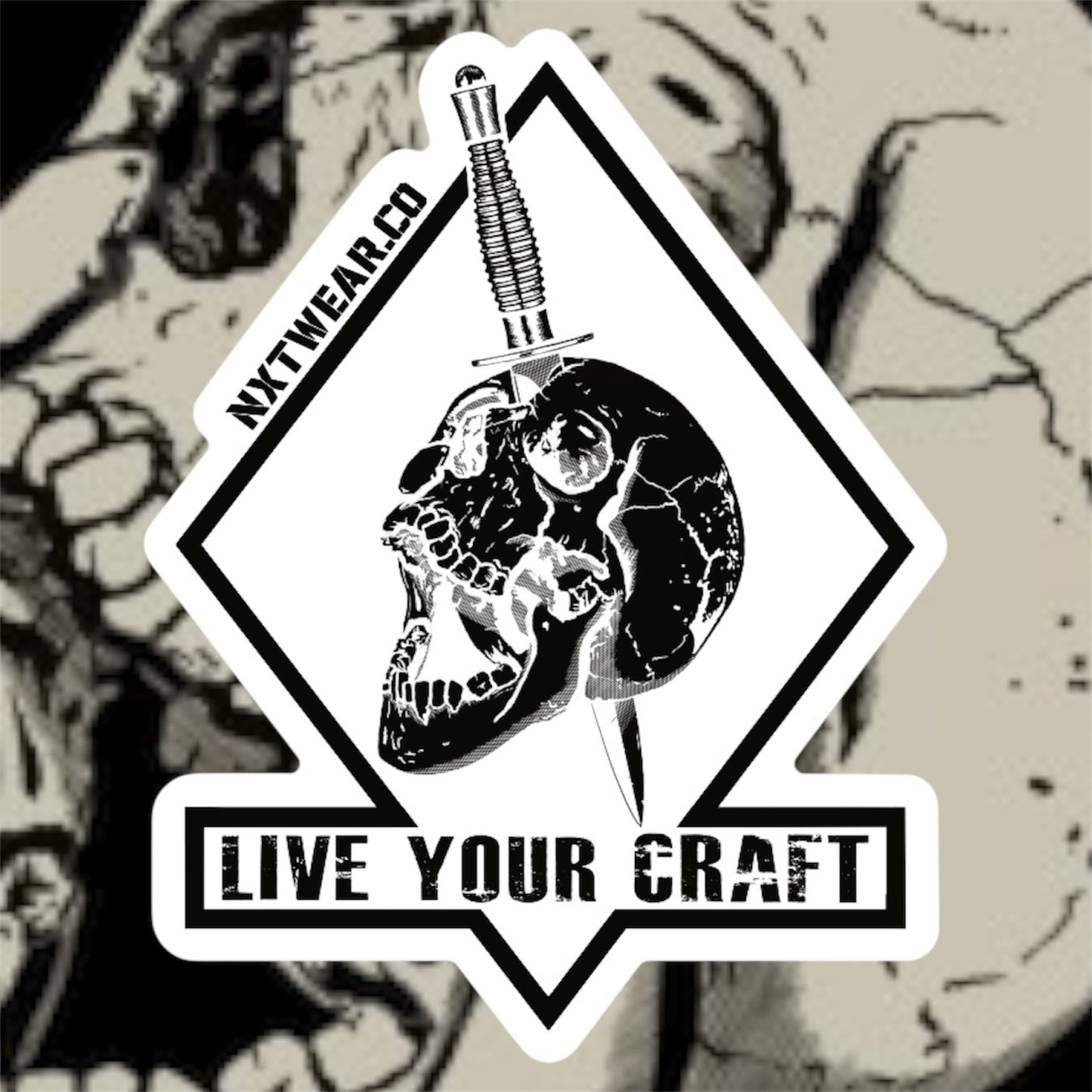 Live Your Craft Sticker