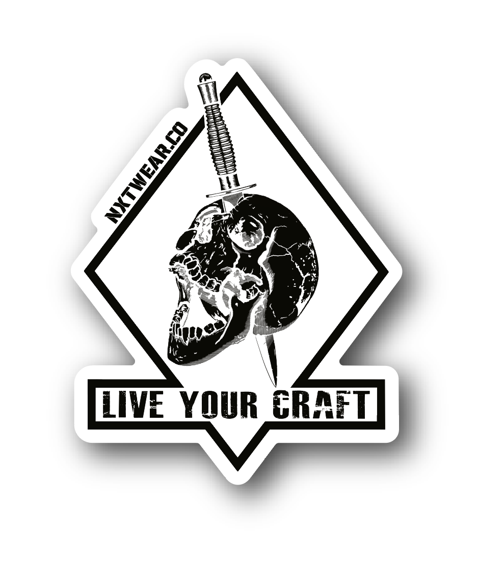 Live Your Craft Sticker