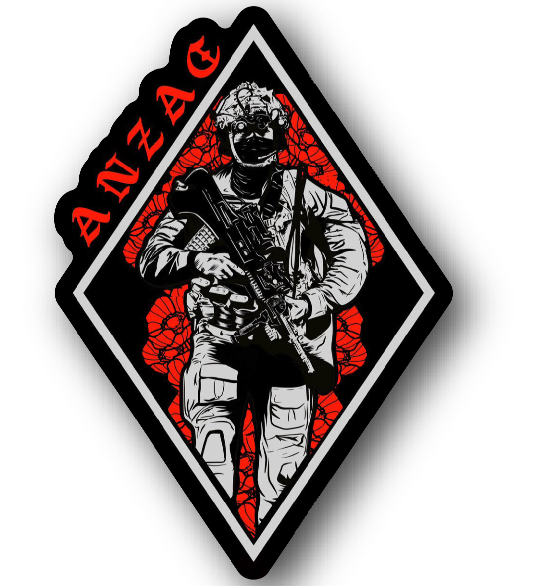 ANZAC Tribute Sticker
