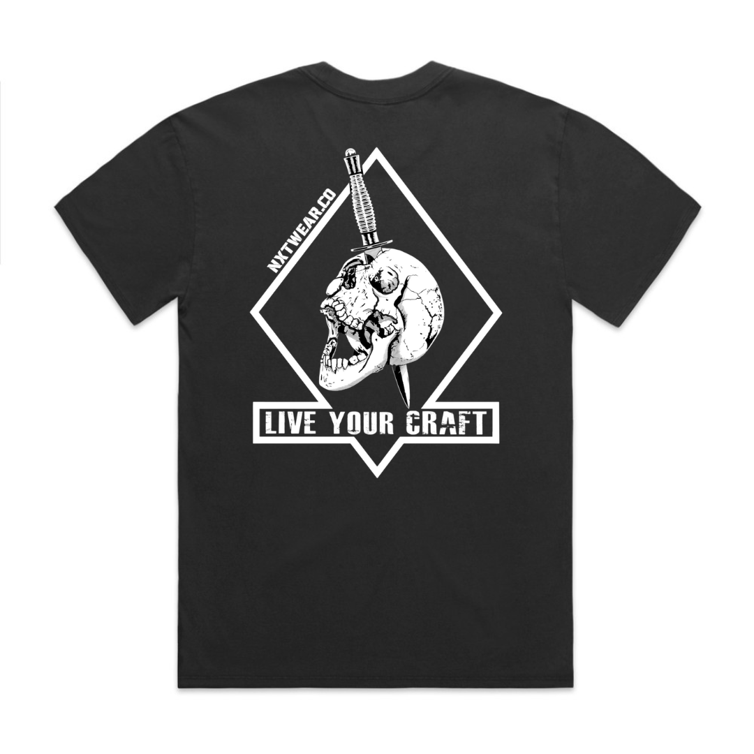 Live Your Craft Tee Heavy Faded Tee