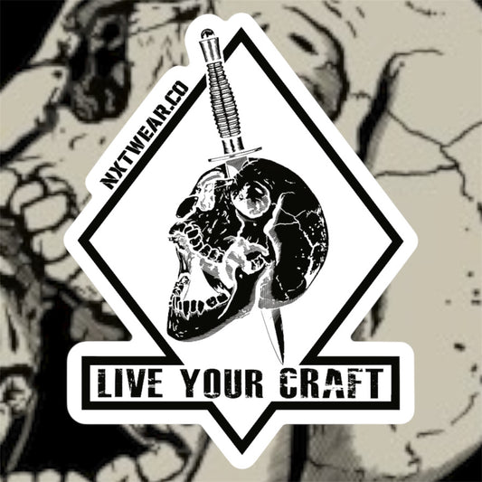 Live Your Craft Sticker
