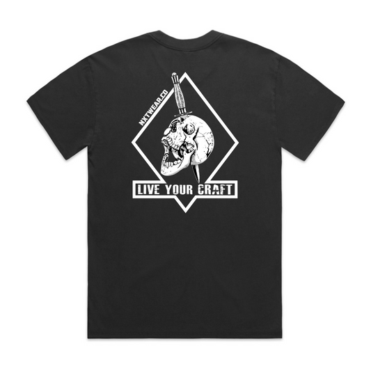 Live Your Craft Tee Heavy Faded Tee