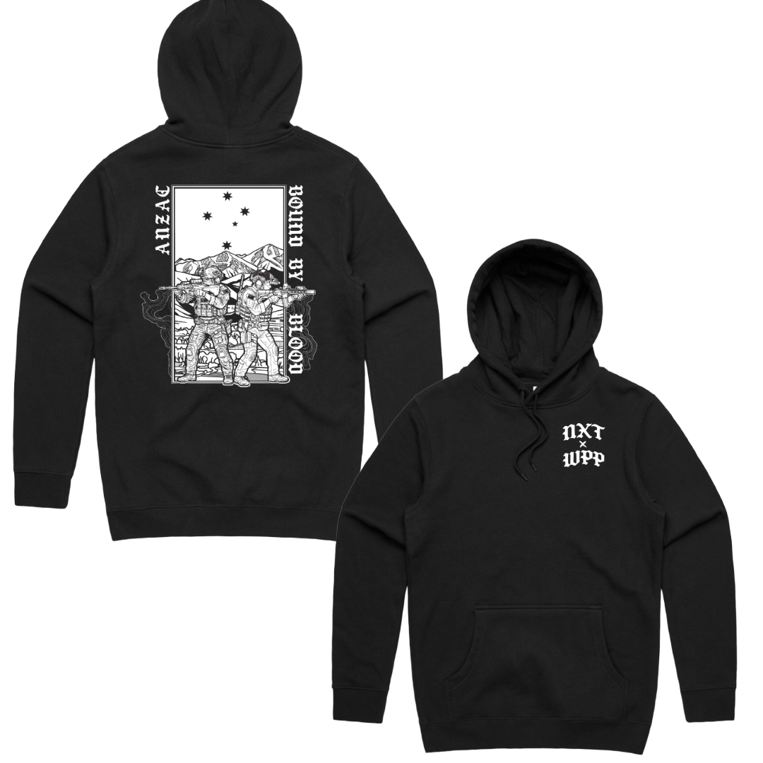 NXT x WPP ANZAC Bound By Blood Hoodie  ( Pre-Order)