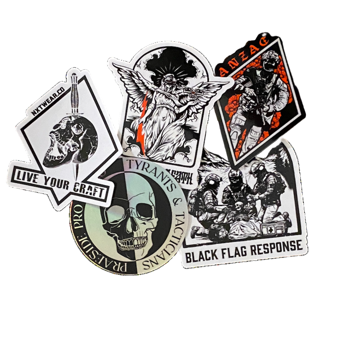 NXT Sticker Bundle (Silver)