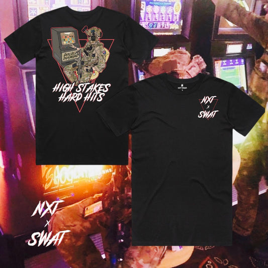 High Stakes Hard Hits Tee – Scott Ryder x Special Weapons & Toons (Pre-Order)