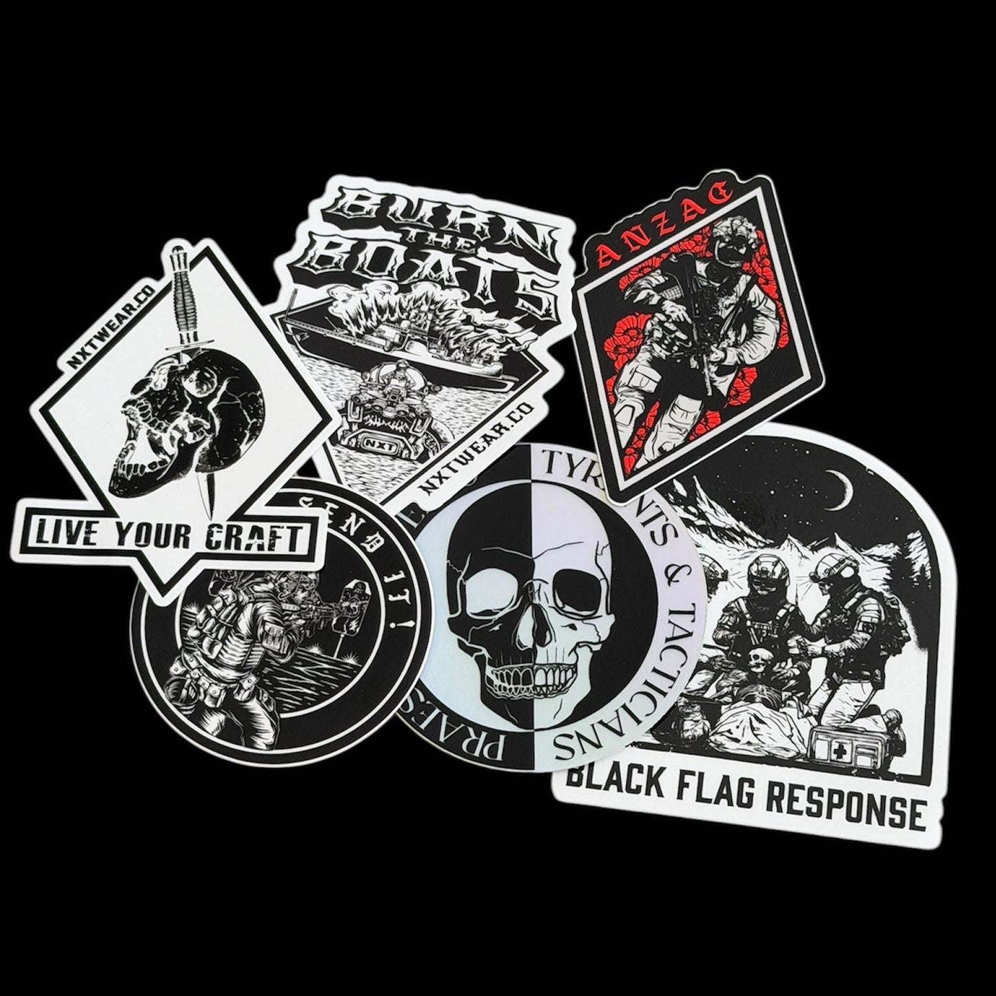NXT Sticker Bundle (Silver)