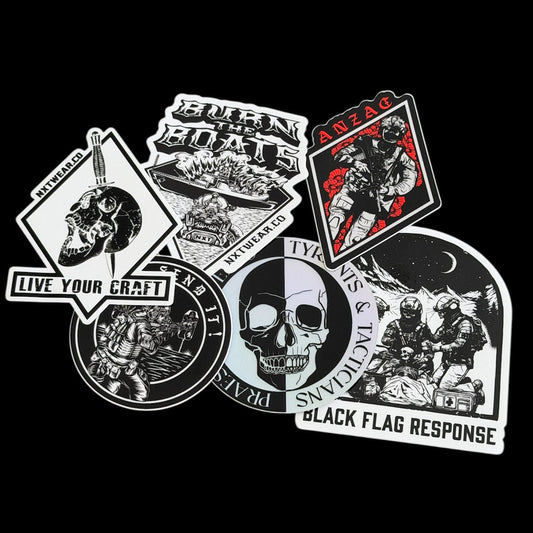 NXT Sticker Bundle (Silver)